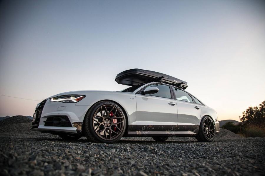  Audi S6 Sedan on HRE Wheels (FF01) 2017 года  (фото 2 из 4)